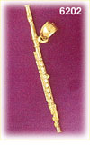 14K Gold Clarinet Musical Instrument Charm
