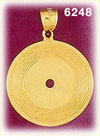 14K Gold Record Charm