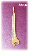 14K Gold Wrench Charm