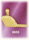 14K Gold Tape Measure Charm
