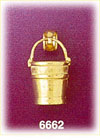 14K Gold 3D Gardening Bucket Charm