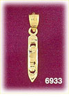 14K Gold 3D Bottle Opener Charm