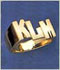 14K Gold Personalized Name Rings