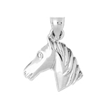 Sterling Silver 925 Unicorn Head Ring - Horse Charm Ring For Women, Size 8 - View #6