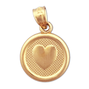 14K Gold Seven Wishes Love Charm 14k gold seven wishes love charm