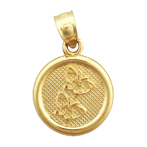 14K Gold Seven Wishes Friendship Charm 14k gold seven wishes friendship charm