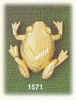 14K Gold Toad Charm