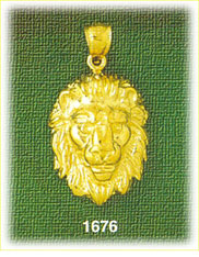 14K Gold Lion