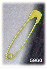 14K Gold Baby Safety Pin