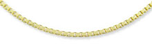 1MM 14K Gold Box Chain