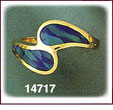 Refined 14K Gold Opal Ring