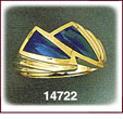 Luminous 14K Gold Opal Ring