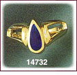 Spectacular 14K Gold Opal Ring