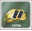 Superb 14K Gold Opal Ring