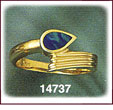 Elegant 14K Gold Opal Ring