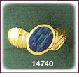 Oval 14K Gold Opal Ring