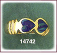 Lovely 14K Gold Opal Ring