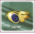Timeless 14K Gold Opal Ring