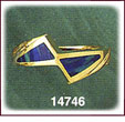 Intriguing 14K Gold Opal Ring