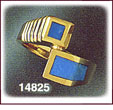 Breathtaking 14K Gold Turquoise Ring