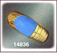Memorable 14K Gold Turquoise Ring