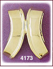 14Kt Gold Omega Slide
