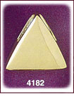 Triangle 14Kt Gold Slide