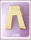 Inverted V 14Kt Gold Slide
