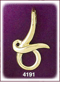Artistic 14Kt Gold Slide