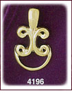 Fleur De Lis 14Kt Gold Slide