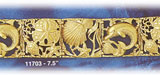 14K Gold Dolphin & Sea Life Nautical Soft Bangle Bracelet