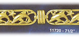 14K Gold Dolphins & Starfish Nautical Bracelet
