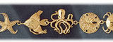 14K Gold Nautical Sea Life Bracelet