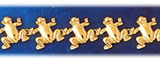14K Gold Frogs Bracelet