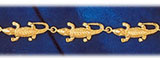 14K Gold Crocodiles Bracelet
