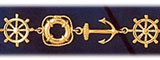 14K Gold Sailing Nautical Bracelet