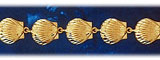 14Kt Gold Scallop Shell Bracelet