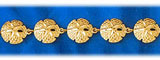 14K Gold Sand Dollars Bracelet