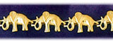 14K Gold African Elephant Bracelet