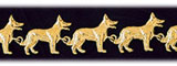 14K Gold Dog Bracelet