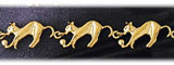 14K Gold Cats Playing w/Balls Bracelet