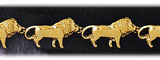 14K Gold Lion Bracelet