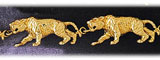 14K Gold Tiger Bracelet