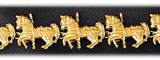 14K Gold Carousel Bracelet