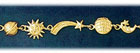 14K Gold Celestial Bracelet