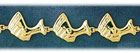 14K Gold Nefertiti Bracelet