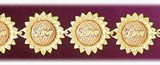 14K Gold Love Sunflower Bracelet