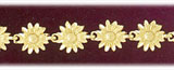 14K Gold Sunflowers Bracelet