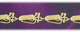 14K Gold Golf Clubs Bracelet