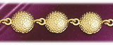14K Gold Golf Ball Bracelet